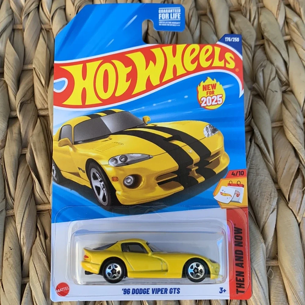 96 Dodge Viper GTS Hot Wheels 1996 Yellow  Sport Car HotWheels 2025 Casting New